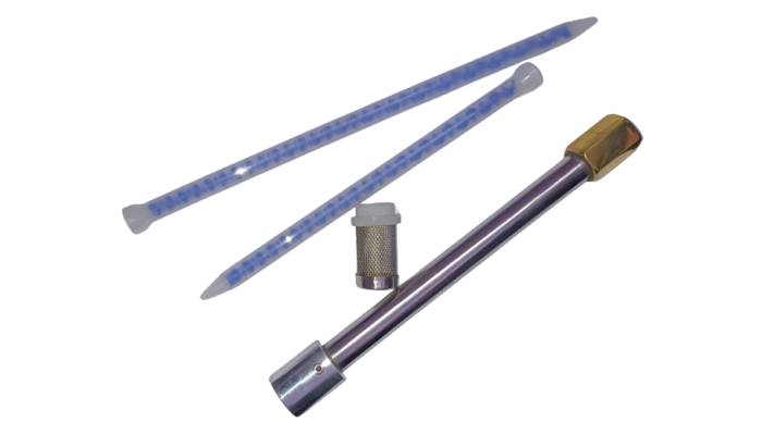 Nozzle Pipe With Static Mixer